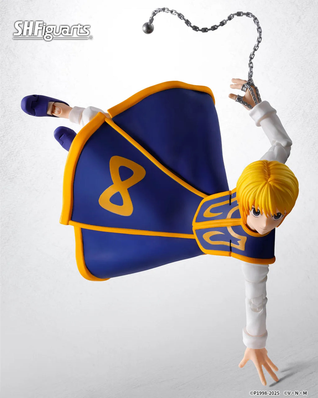 BANDAI HUNTER×HUNTER Anime Kurapika S.H.Figuarts Action Figures Model Figurine Original Figuarts Decoration Toys