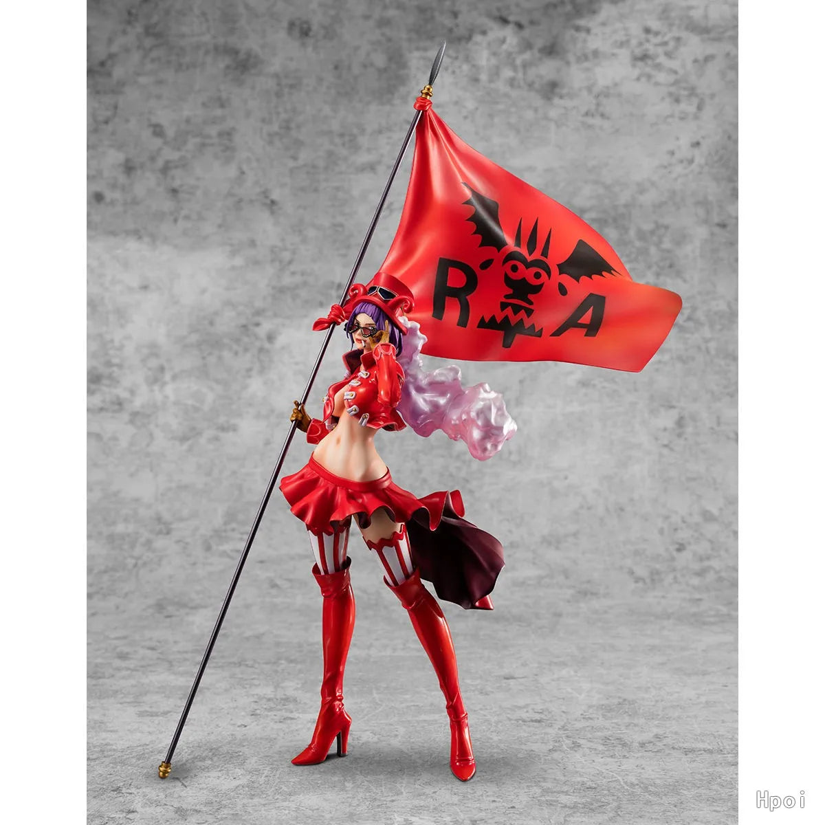 In stock Original MegaHouse POP Revolutionary Army Captain Bello Betty Anime Doll Figure Model Toys Gifts