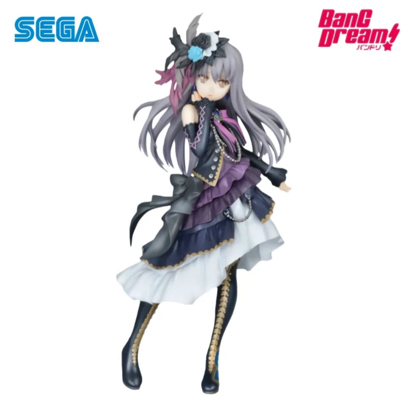 In Stock Sega Original Bang Dream! Minato Yukina Action Figure Model Doll Brand New Boxed Toys Model Garage Collectible