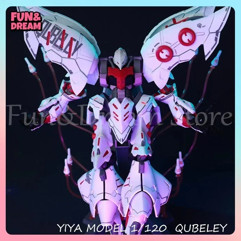 YIYA MODEL Haman Karn Figure U.C.0087 AMX-004 Qubeley Action Figures 1/120 Scale Assembly Model Kit Anime Figure Birthday Gift