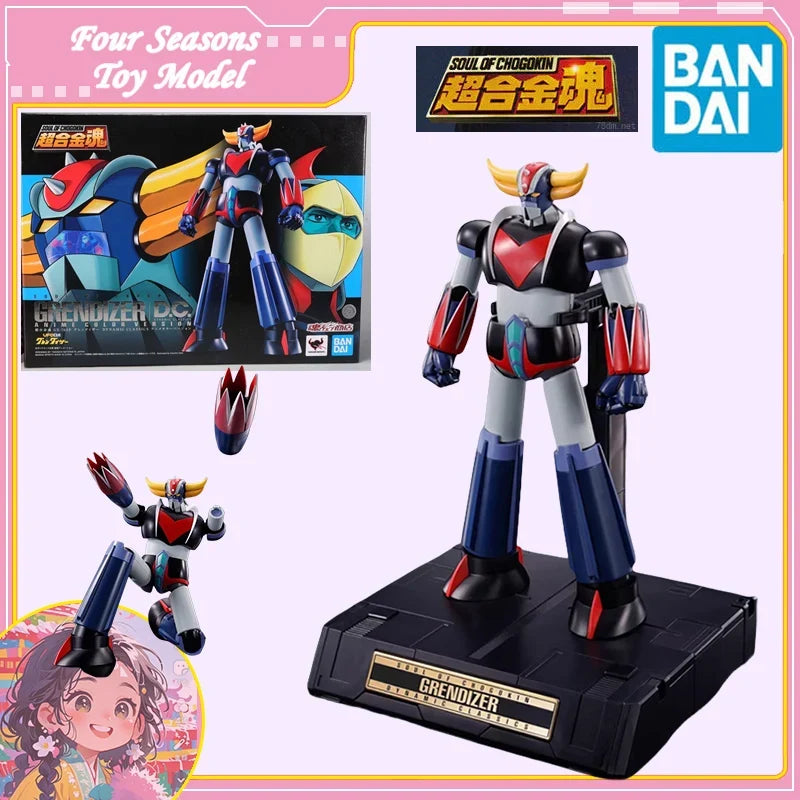 Fast Shipping Bandai SOUL OF CHOGOKIN GX-76SP GRENDIZER D.C ANIME COLOR VERSION Original Model Toy Action Figure Collectible Kid
