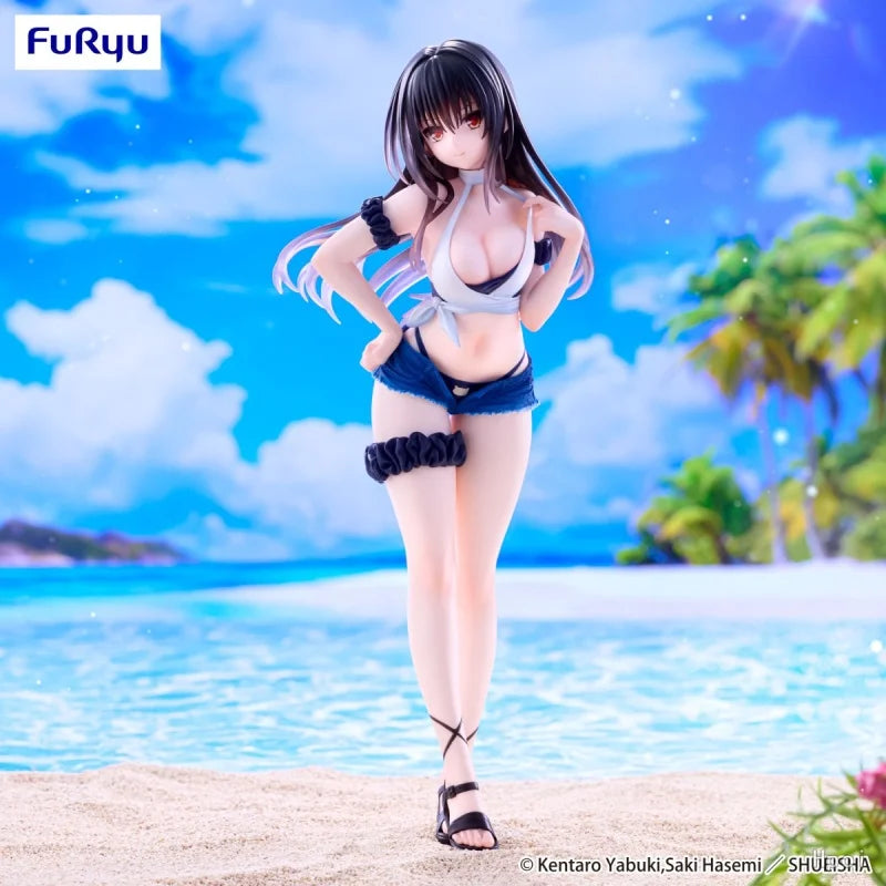[Pre Sale] Genuine Furyu Anime Toy To Love Ru Darkness Kotegawa Yui Yuuki Mikan Lala Momo Figure Model Ornament Toy Girl Gift