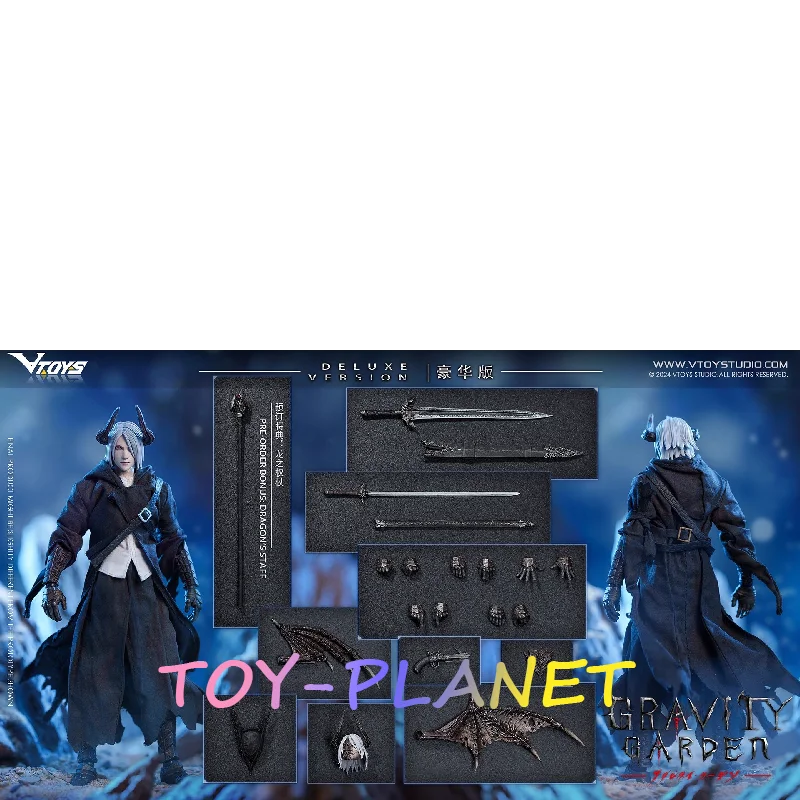 In Stock VTOYS VSD009 1/12 Scale Collectible Figure Gravity Garden Dragon Hunter 6Inch Men Soldier Action Figure Model Toys