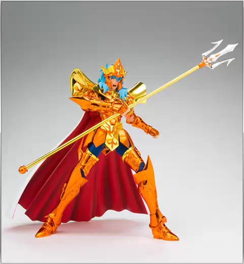BANDAI Saint Cloth Myth EX Neptune Poseidon Deluxe Throne Set Character Model Toy Gift Collection Action Figure Toy in stock