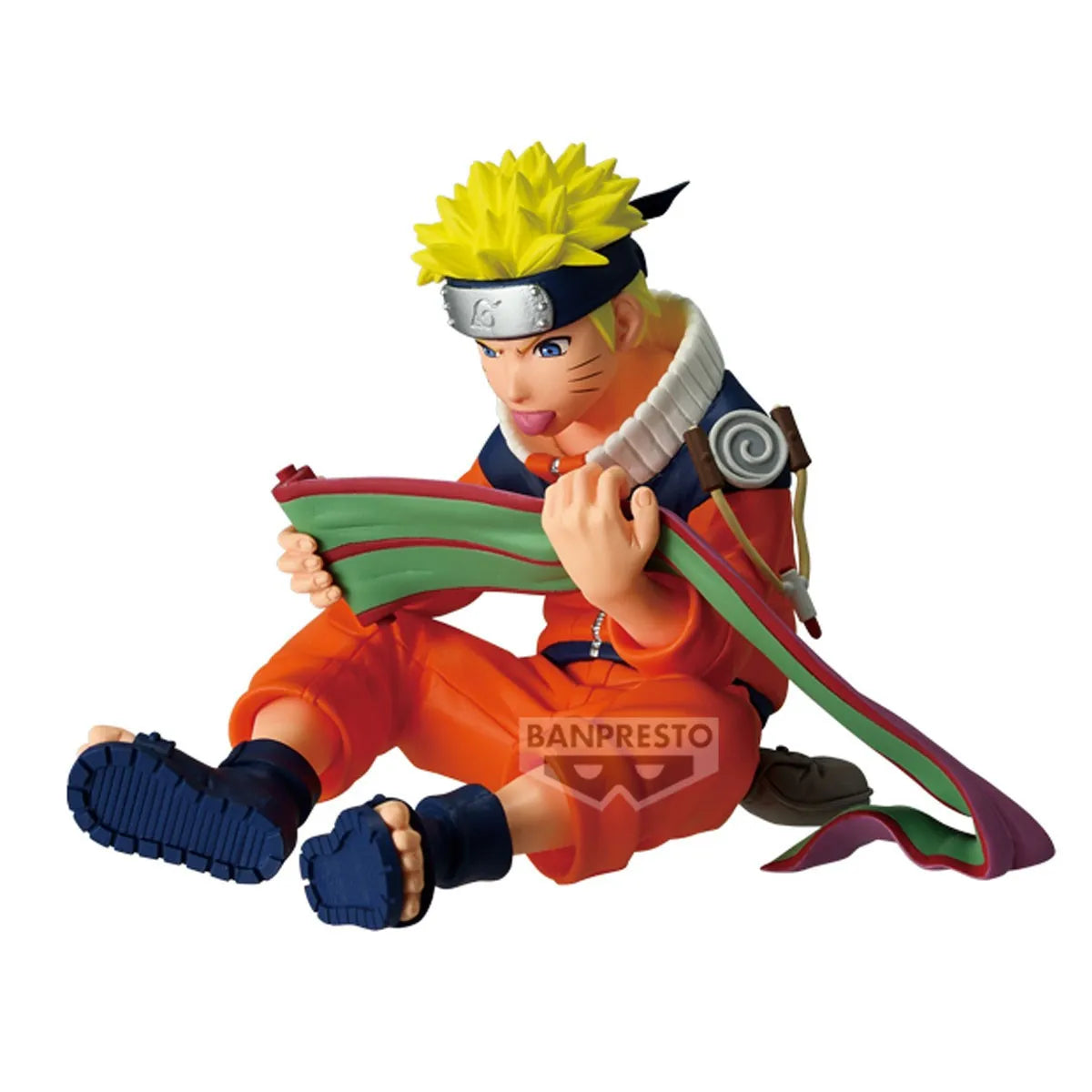 Original BANDAI NARUTO 72 Series Hatake Kakashi Uzumaki Naruto Action Figure Toys PVC Model Collection Anime Figurine