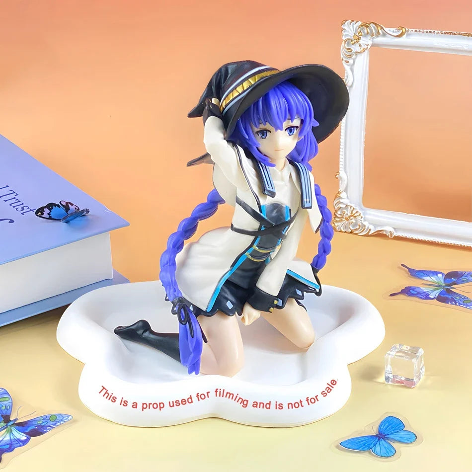 Four figurines Magician Roxy Migurdiass flower Action Figure Mushoku Tensei：Jobless Reincarnation Anime Figure PVC