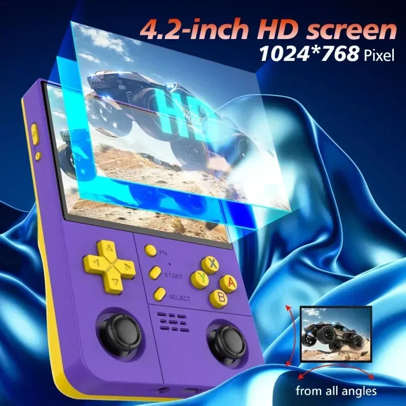 FUNKIDDY Retro Handheld Game Console R40XX pro Max Wi-Fi Compatible R36XX 20000+ Games Player Gift for Boys And Friends