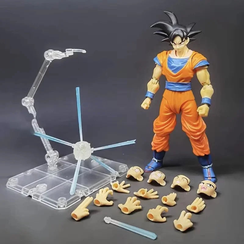Son Goku Dragon Ball Z SH Figuarts Super Saiyan SHF Figurine Goku SSJ Action Figure Anime Peripheral Collection Model Toys Gifts