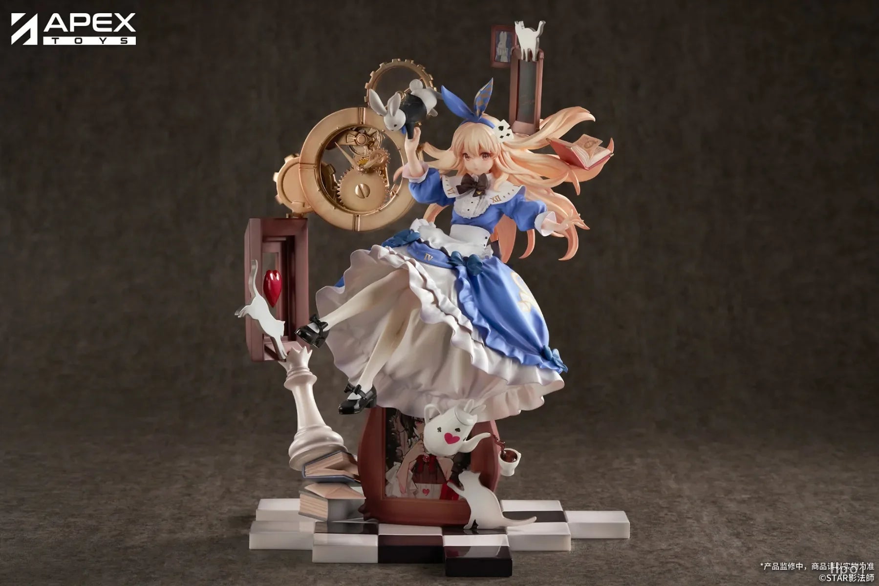 Original in Stock APEX Sleeping in Wonderland Dreaming Moments Alice Riddle 1/7 Figures Model Toys Gifts Ornaments Collection