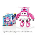 AULDEY Original Super Wings Spielzeug Kofi Silver Shark Limited Edition Große Deformation Roboter Jungen Geschenk zum Kindertag