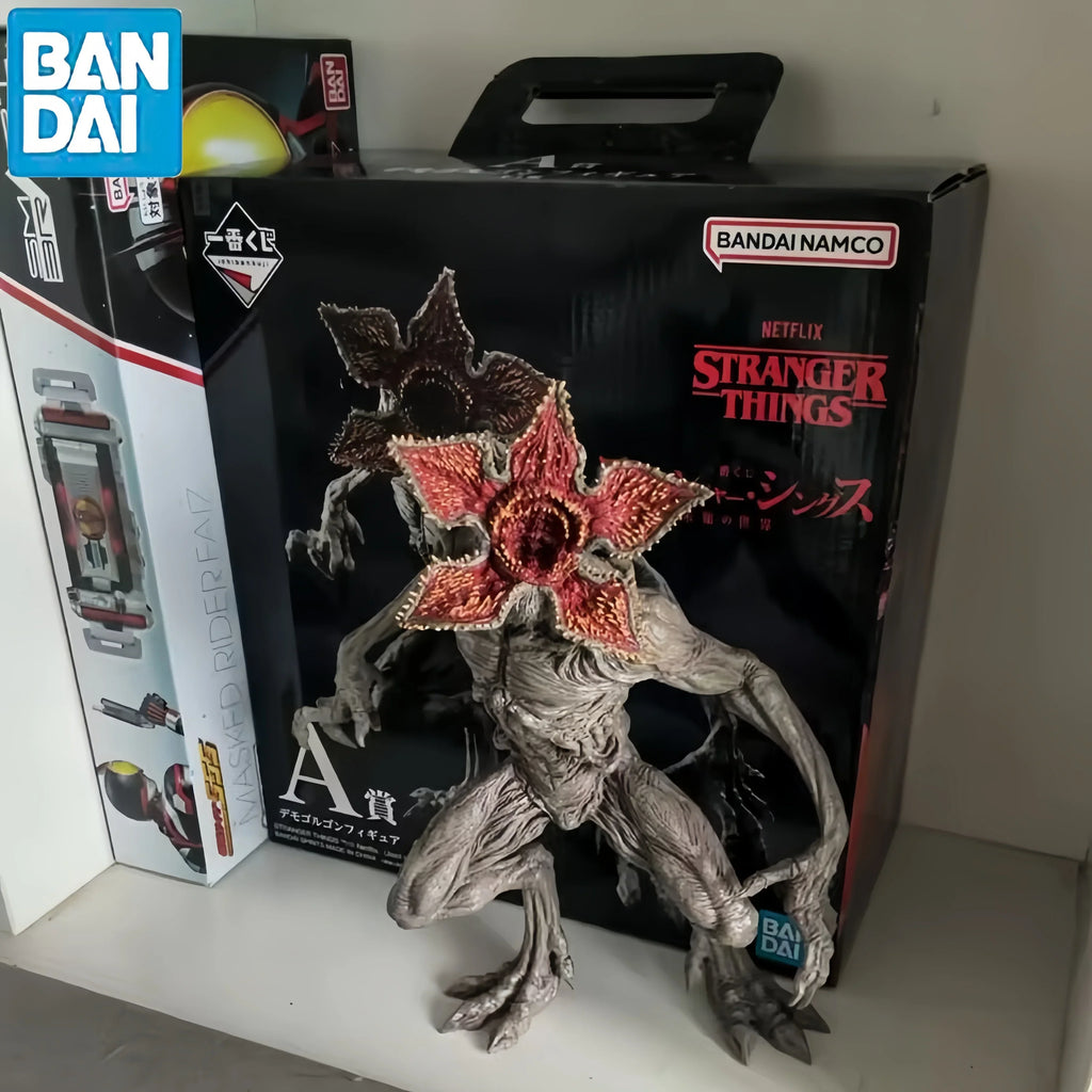 In Stock Bandai Genuine Stranger Things Anime Figure Japanese Edition Action Figure Pvc  Monster Action Figure Model Boys Toys