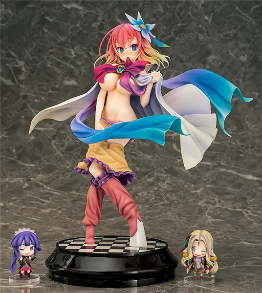 No Game No Life Stephanie Dola Figure  Anime Girl PVC Statue Boxed Model Toy Cute Collectible Action Doll Desk Decoration Gift