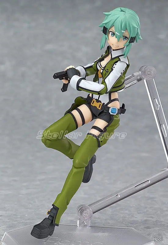 【SF】In Stock Original Max Factory Figma241 Sword Art OnlineⅡ Sinon Figures Model Anime Collection