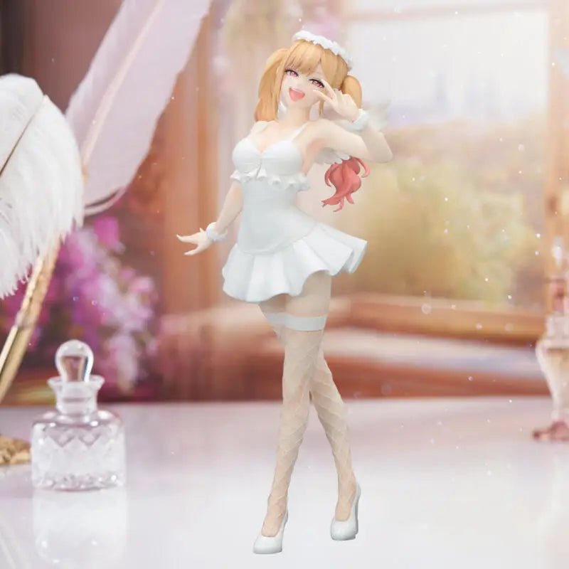 [Original Genuine] Furyu The Animation My Dress-Up Darling Bicute Bunnies Figure Marin Kitakawa In Stock PVC Figure Model Toys