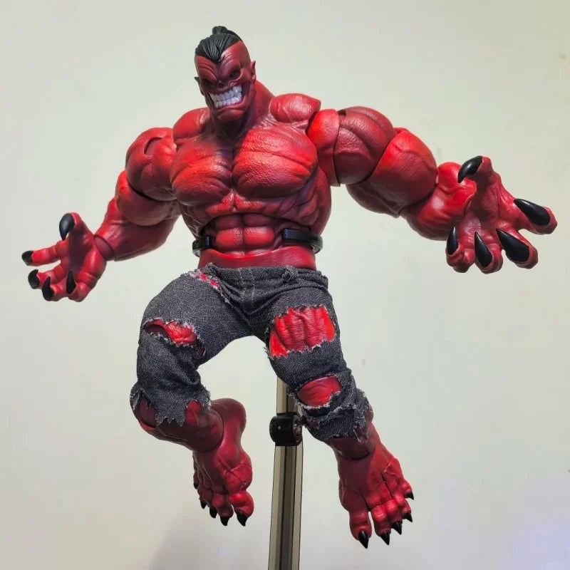 Auf Lager Neuer Dämon Unbemalter Prototyp Crimson Demon Standard- und Deluxe-Edition Sammlermodell Schneller Versand Axytoys