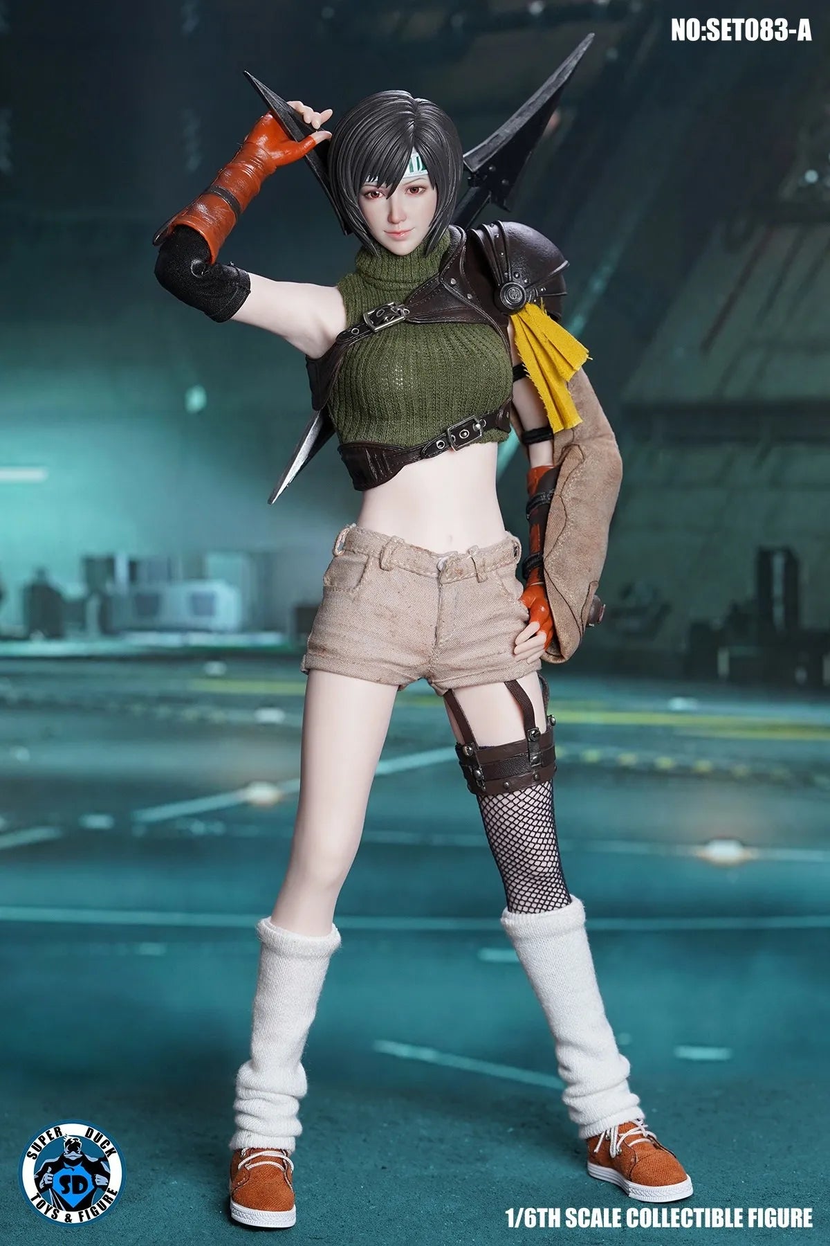In Stock SUPER DUCK SET083 Yuffie Accessories Pack Set 1/6 Soldier Dolls Animation Action Figure Toy Gift Model Collection