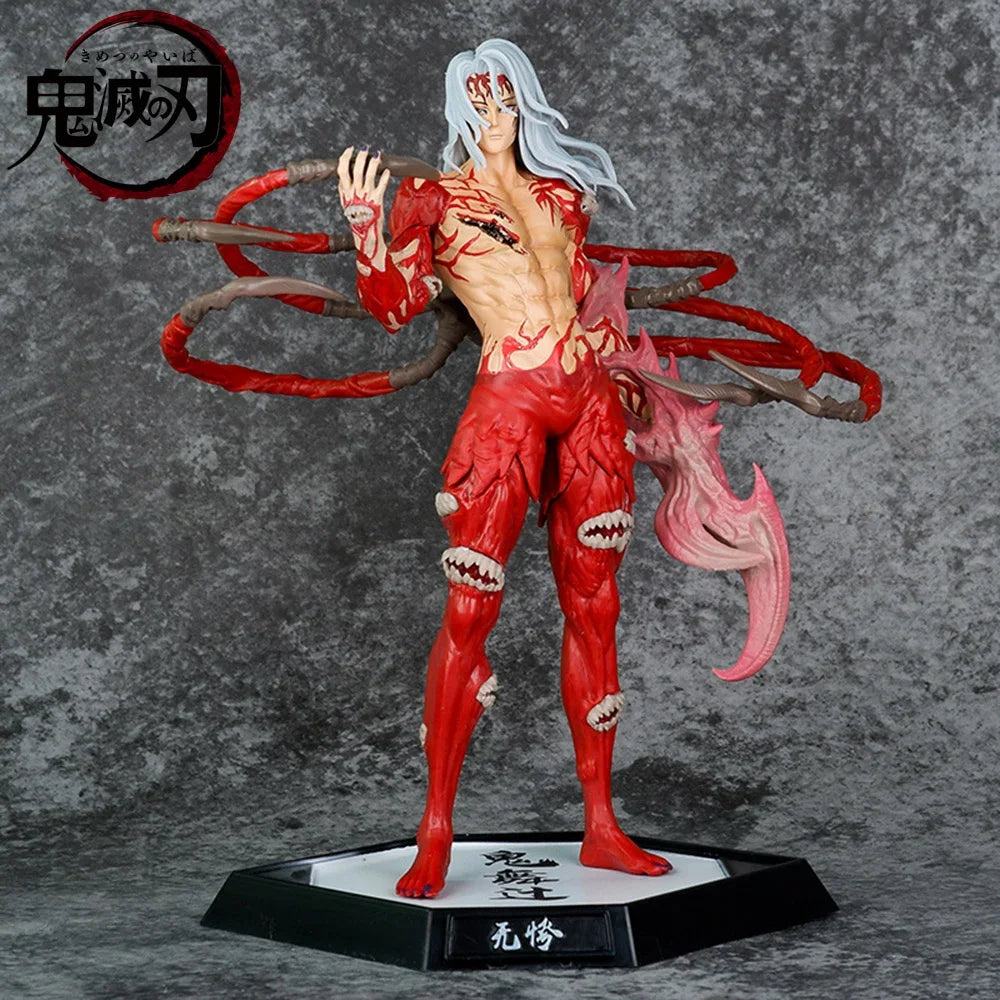 29CM Anime Demon Slayer Figure Kibutsuji Muzan PVC Action Figure Collection Decoration Model Statue Doll Children Birthday Gifts
