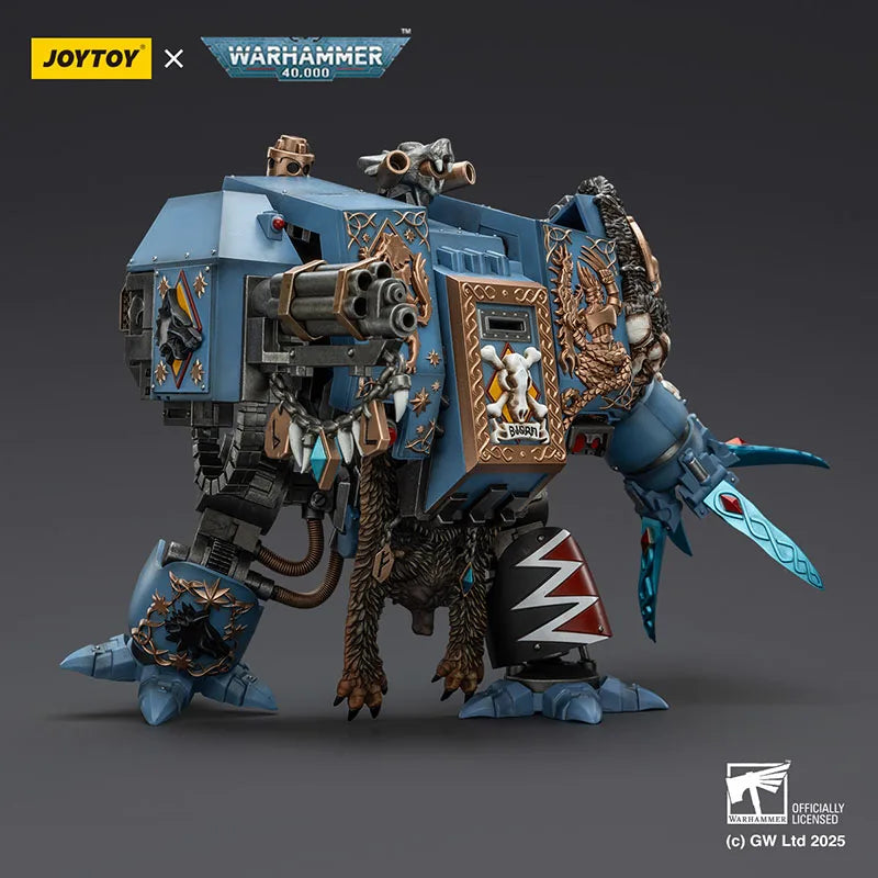 JOYTOY Warhammer 40K 1/18 Space Wolves Bjorn the Fell-Handed Action Figure Game Soldier Figurine Model Collectible Toy