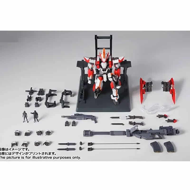 BANDAI Original MODEL KIT METAL BUILD ARX-8 Laevatein  Alloy Mecha Action Figure Model Toy for Boys 170mm Foam Box Packing