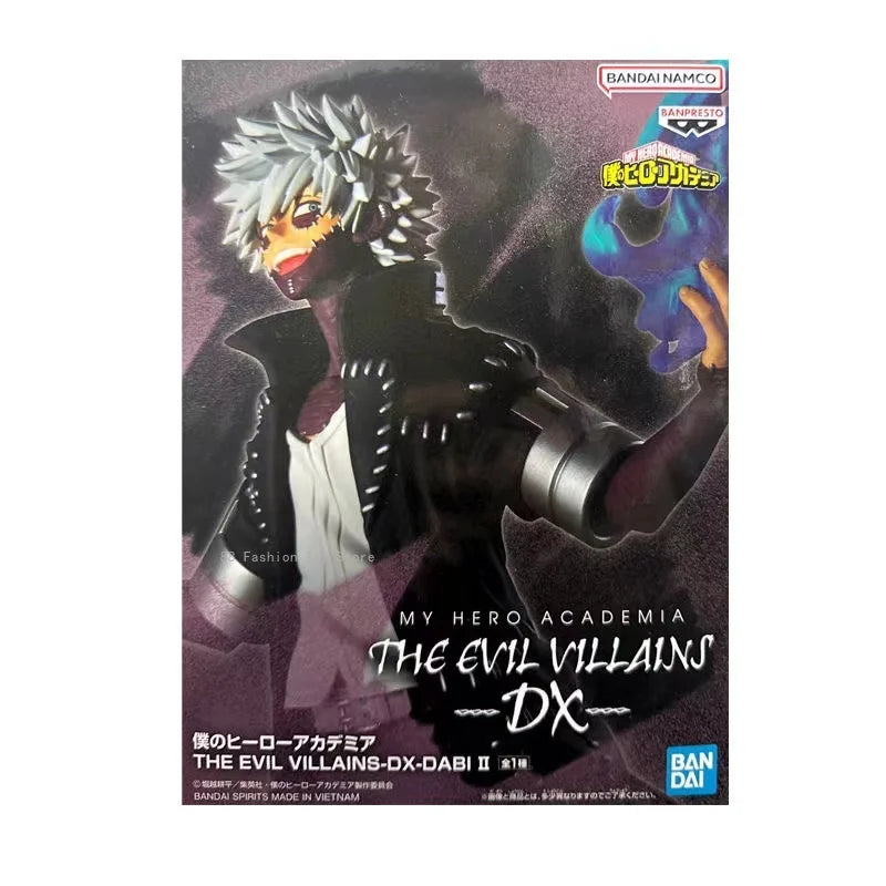 Auf Lager Original Anime My Hero Academia THE EVIL VILLAINS-DX-DABI Dabi Viran Rengō DX 2.0 20CM Spielzeugsammlung Geschenkmodell