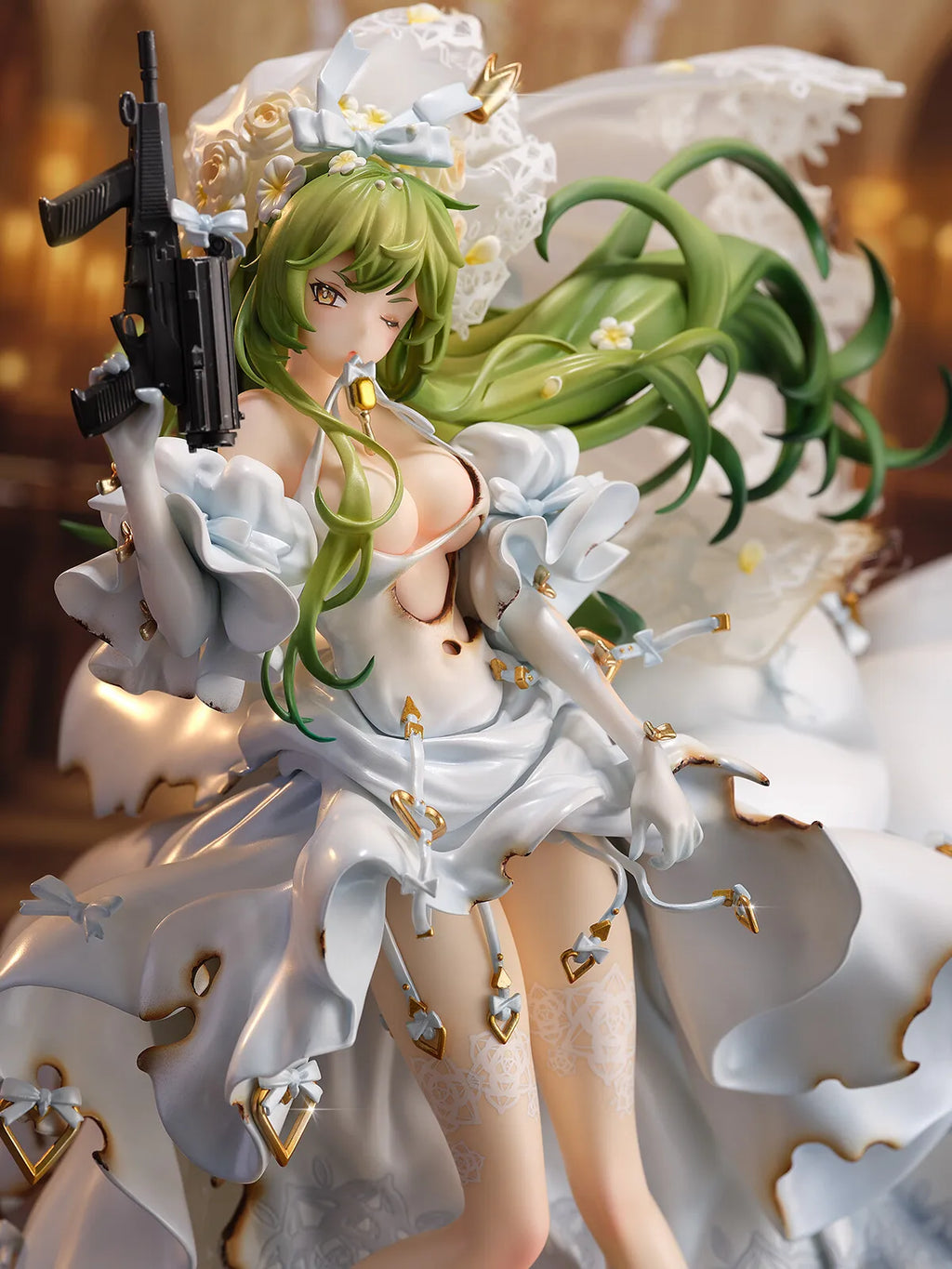 Judai 29cm Original SSF Girls' Frontline M950A The Warbler And The Rose PVC Action Figure Model Toys
