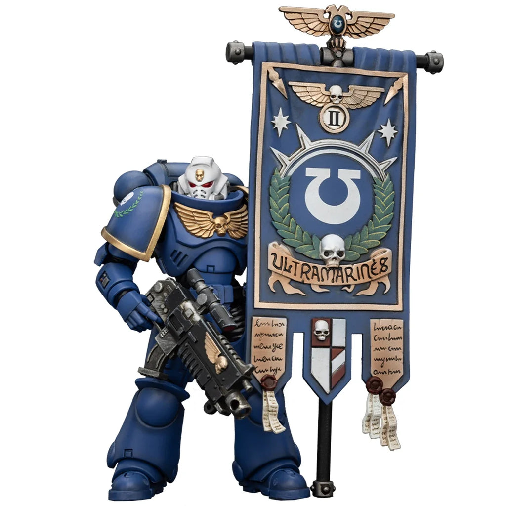 HiPlay JOYTOY 1/18 Warhammer 40,000 Ultramarines Heroes of the Chapter Primaris Ancient Posca JT2498 Reissue Action Figures
