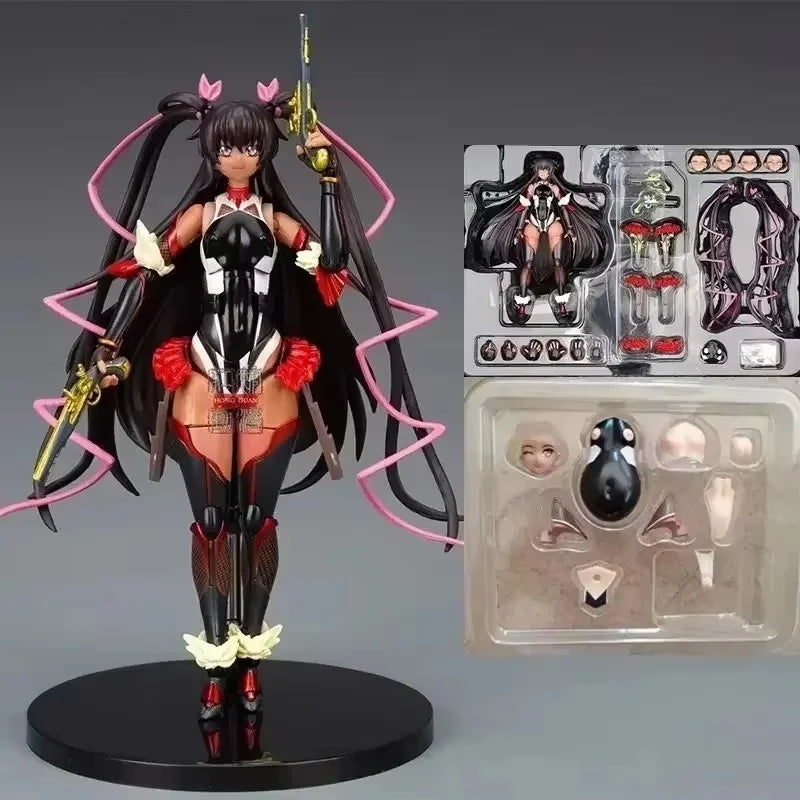 Taimanin Asagi 3 Action Figure Mizuki Yukikaze Igawa Sakura Asagi Figurine Anime Peripheral Collect  Action Figures Toys Gifts