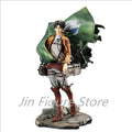 HobbyMax Attack on Titan Shingeki no Kyojin Levi Ackerman Eren Yeager Anime PVC Action Figure Toy Statue Collection Model Doll