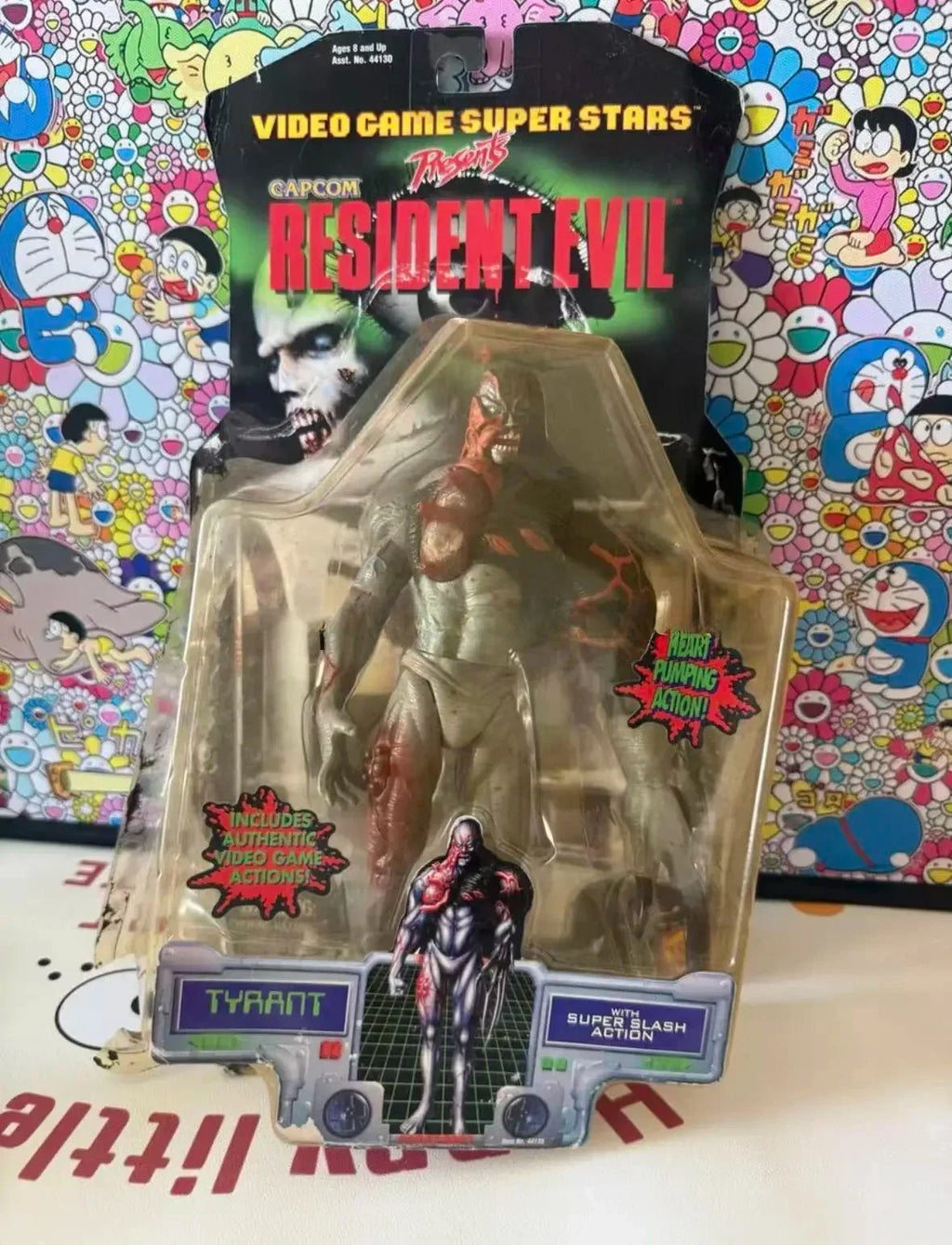Original Toybiz Resident Evil Leon Claire Tyrant Chris Hank William Tyrant Action Figure Doll Toy for Boys Children's