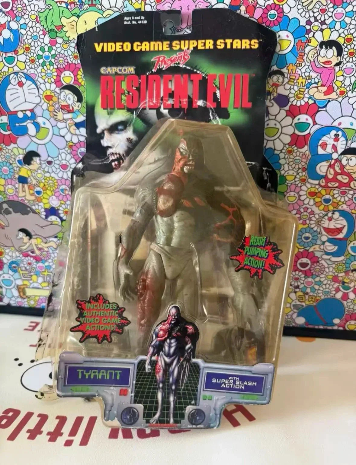 Original Toybiz Resident Evil Leon Claire Tyrant Chris Hank William Tyrant Action Figure Doll Toy for Boys Children's