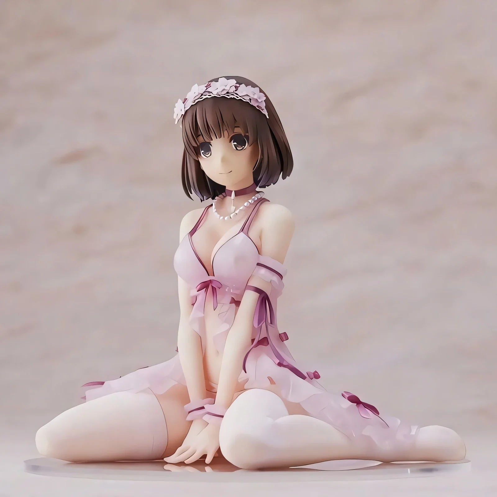 Sexy Anime Girl Aoki Hayato Figure Car Desktop Ornament Collectible PVC Model Static Display Adult Fans Japan Import