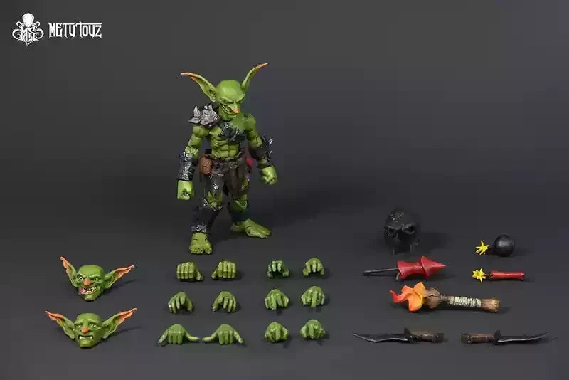 Pre-Sale 13cm Genuine Metytoyz Goblin Adventure Team Warrior Action Figure Movable Joint Trendy Toy Merch Collectibles Gift