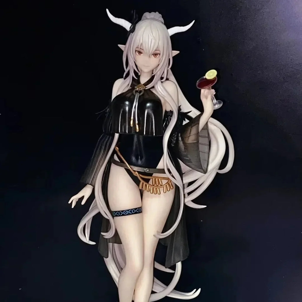 Arknights Shining Summer Swimsuit Action Figure Anime Collectible with Hand-Made Ornaments Secondary Element Limit Toy