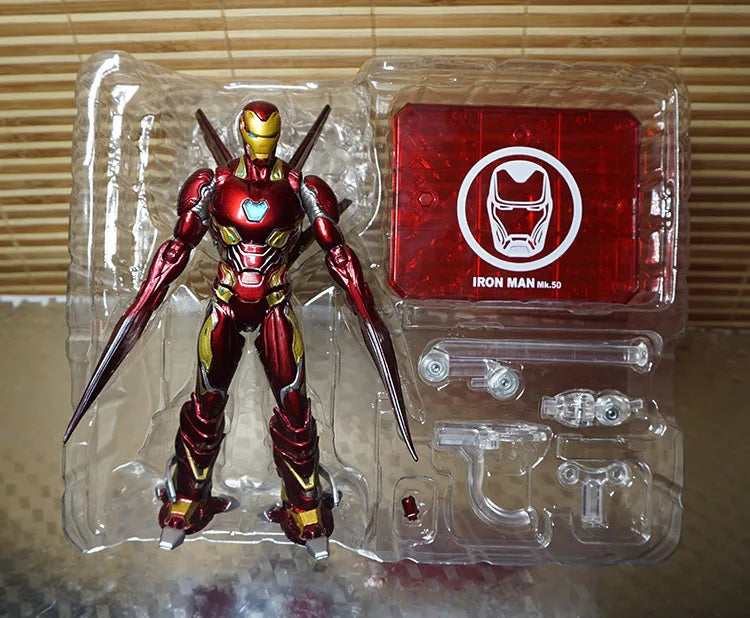 16CM Shf Ironman Mk50 Articulated Joints Moveable Action Figures Toys Gift Children