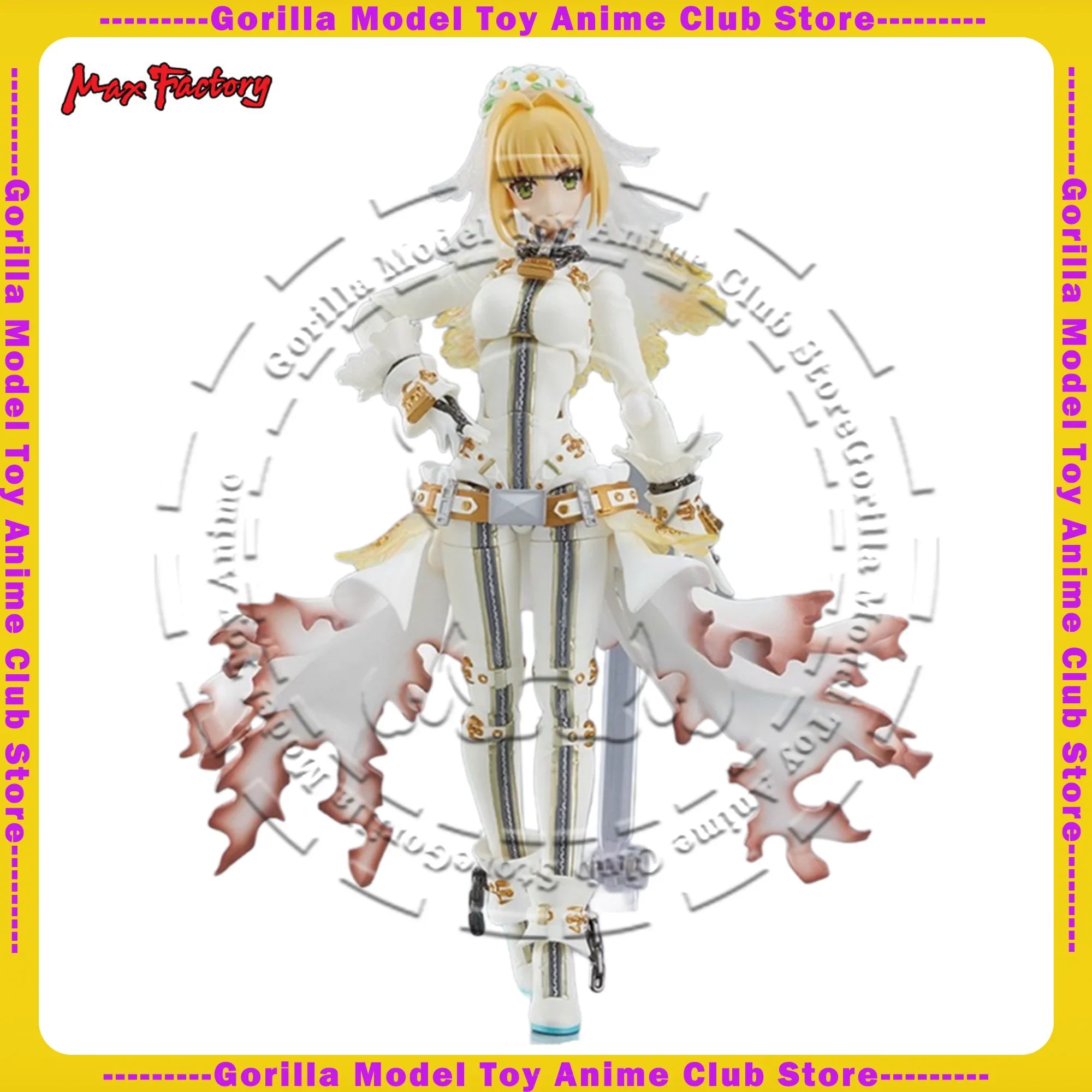 In Stock Original Genuine Max Factory figma #559 Nero Claudius Bride Fate Grand Order 150mm Action Figure Collectible Gift
