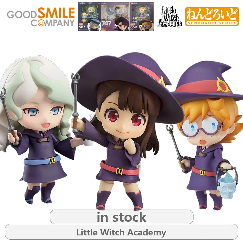 GSC Original NENDOROID·SERIES Little Witch Academia Series 957 Diana Cavendish Anime Action Figure Model Toys Gifts Fo Boys