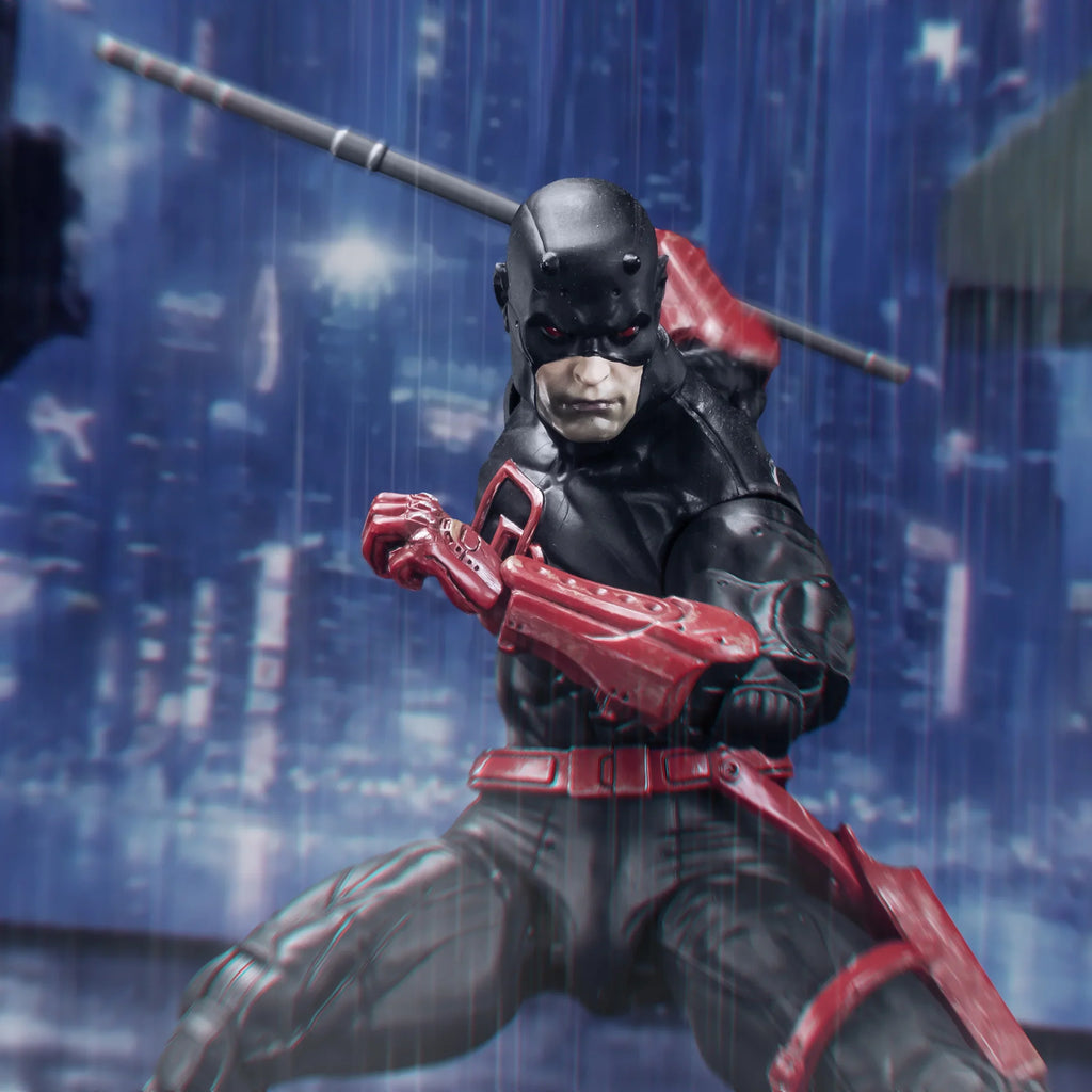 In Stock - FlefToys Marvel Daredevil Classic Red Shadowland Reborn Black 8" Action Figure Devil Defenders Matt Murdock Legends