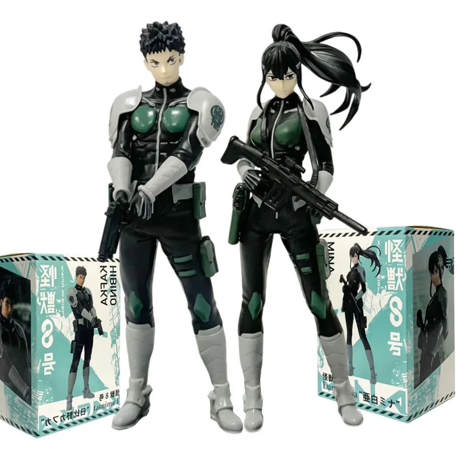 Anime FuRyu Noodle Stopper Reno Ichikawa Kikoru Shinomiya Soshiro Hoshina (Kaiju No. 8) Action Figure Collectible Model Toy Gift