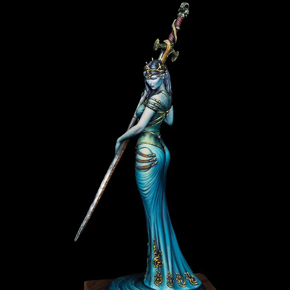 Resin Model figure, GK, 1/24 Lady of The Lake, Fantasy theme, Unassembled and unpainted kit
