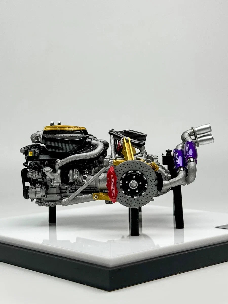 VMB 1:18 Pagani Huayra static engine engine car model  Collection Home Decoration Miniature Gift