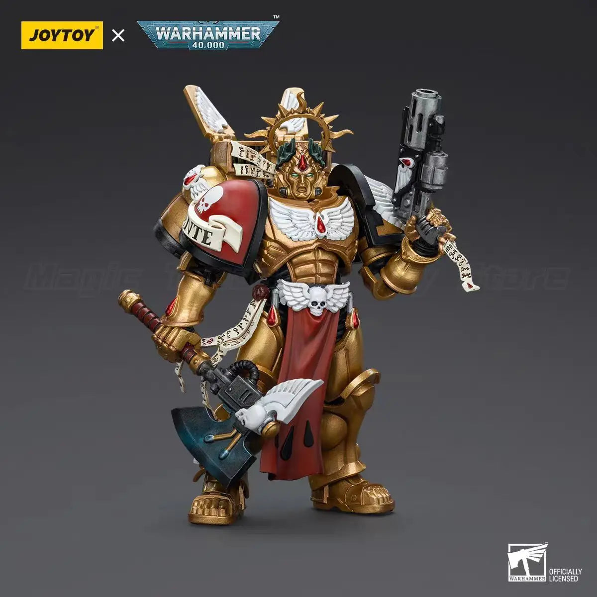 【In stock】JOYTOY 1/18 Action Figure Warhammer 40K Blood Angels Commander Dante Model Toy Gift