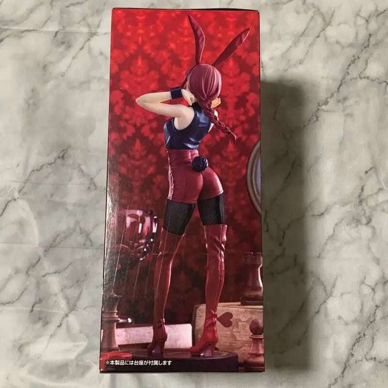In Stock FuRyu Chainsaw Man BiCute Bunnies Figure -Makima Red Color Ver.- PVC 30CM Anime Action Figures Model Collection toy