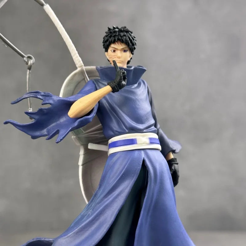 Popular New Product Naruto Figurine Standing Posture Giant Wave Uchiha Dual Head Anime Model Desktop Decoration Ornament Gift
