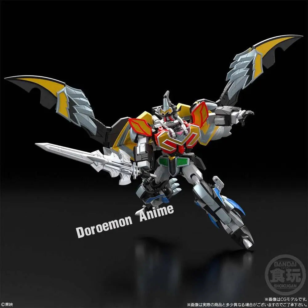 In Stock Original Bandai Smp Power Rangers Mystic Force Mahou Sentai Magiranger Titan Megazord Magi King Assembly Figures