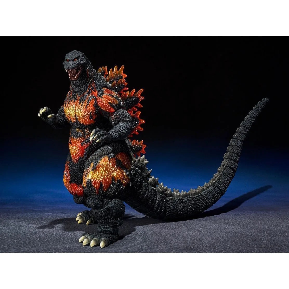 Original Bandai S.H.Monsterarts Burning Godzilla Action Figure 70th Anniversary Ver. Godzilla 1995 Anime Figure Birthday Gift