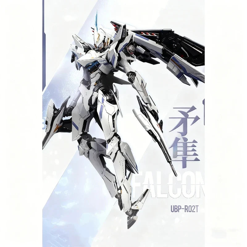 MOSHOW Supreme Class Unleashed Mecha Ubp-R02t Gyrfalcon Assembly Model Kit Action Figures Alloy Skeleton Toy Collect Ornaments