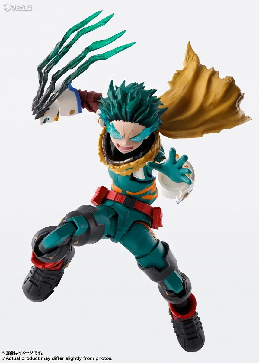 BANDAI Original S.H.Figuarts My Hero Academy Series Green Valley Has Been Out for A Long Time Anime Action Figure Model Toys
