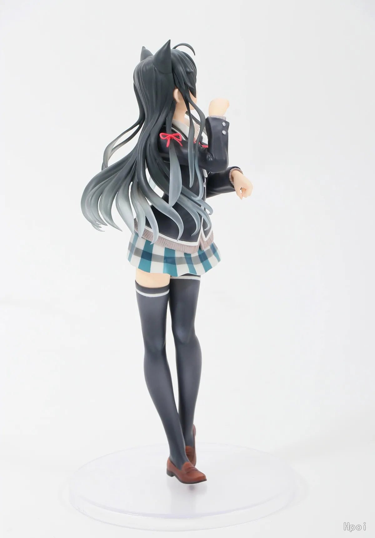 20CM Anime Yukinoshita Yukino Figure Yahari Ore no Seishun Love Comedy wa MachigatteiruZoku Nekomimi Seifuku Ver Model Toy