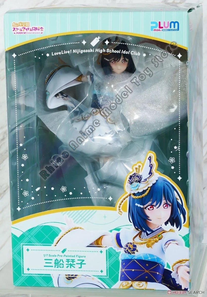 In Stock Genuine Plum 1/7 Scale Figure - Love Live! Shioriko Mifune 23cm Anime Statue Collection Model Japanese Action Figure