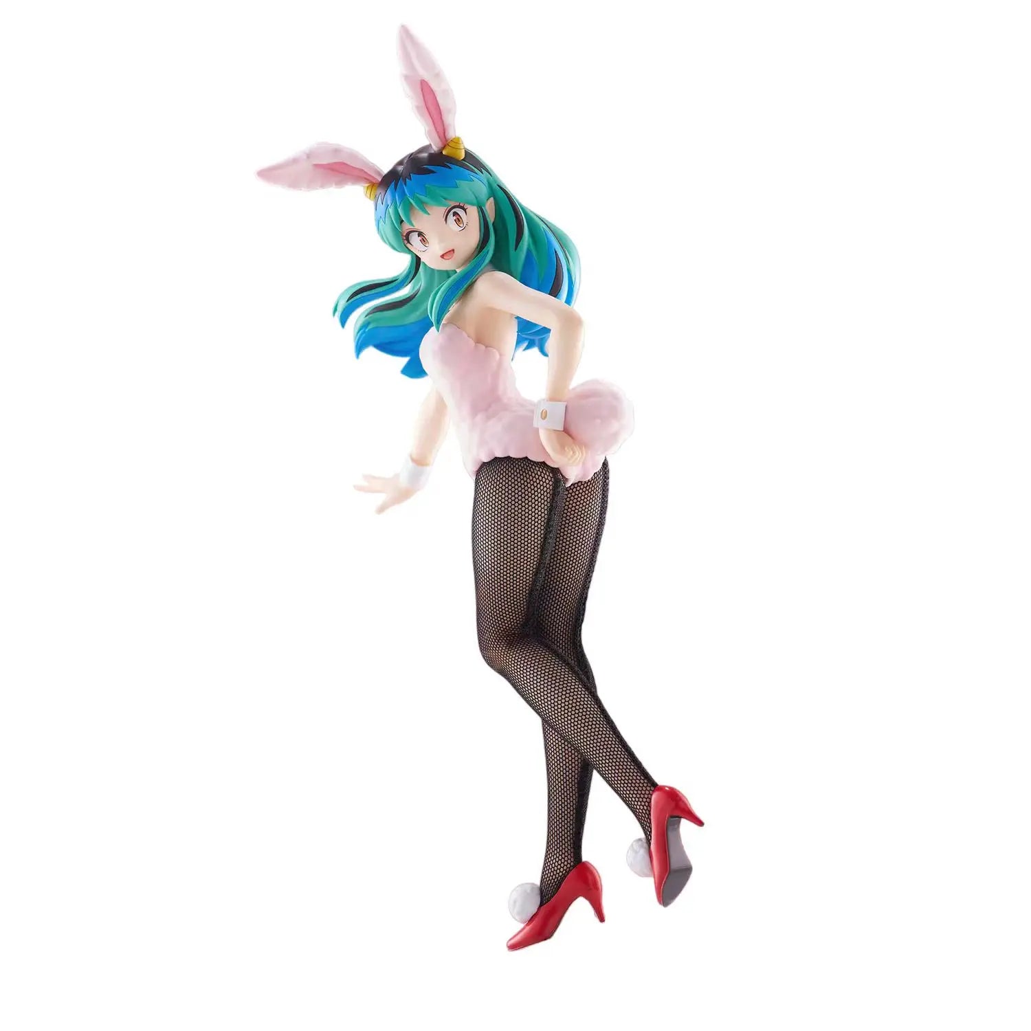 Original FuRyu BiCute Bunnies Urusei Yatsura 22cm Lum Ronnie Action Figurine PVC Toys Anime Figures Bandai